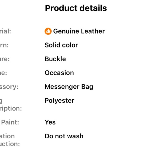 New Genuine Premium Leather Women's Bag, Niche Design Handbag with FREE twilly.. - Picture 6 of 9